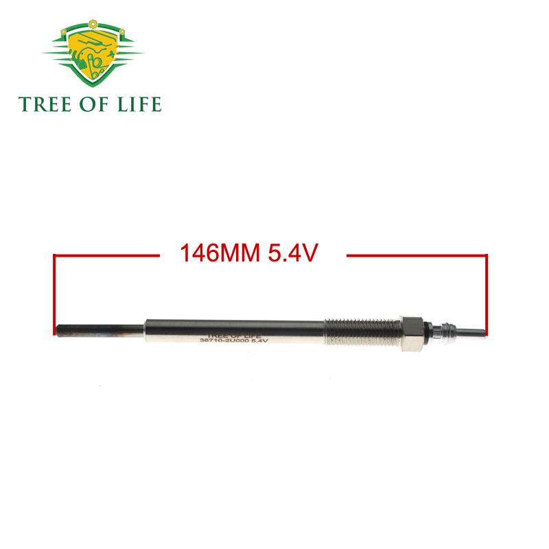 4x Glühkerze 5,4V Für Kia Optima K5 Sportage IV Ceed III Proceed Rio Stonic 1.6 CRDi 2018 + 36710-2U000 36710 2U000