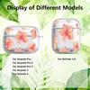 Beauty Floral Pattern Clear Earphone Cases Cover Case For Airpods Pro Pro3 3 1 4 2 Pro2