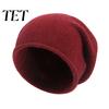 Thermal Warm Caps for Cold Weather Slouchy Knitted Hat, Women Men Autumn Winter Soft Cozy Unisex Hat Ski Cap, Solid Color Skull Cap Hiking Outdoor