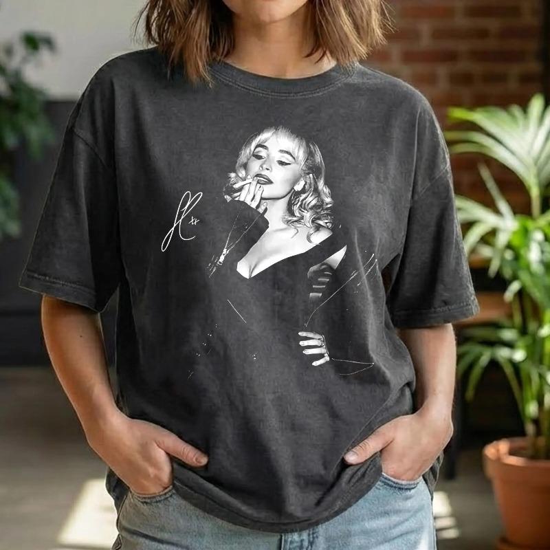 

Pop Concert Graphic TShirt Music Tour Style Tee Trendy Fan Outfit Shirt 4XL