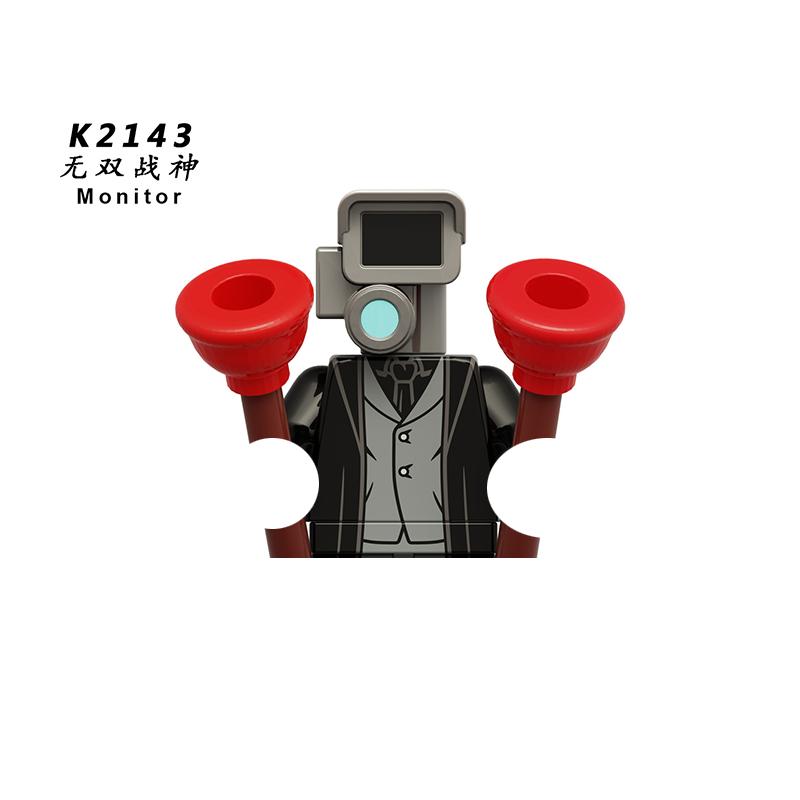 Duchess Toilet Man New Gman5.0 Blocks Female Special Forces Bricks For Toys Gifts Action Figures Building Blocks For Children