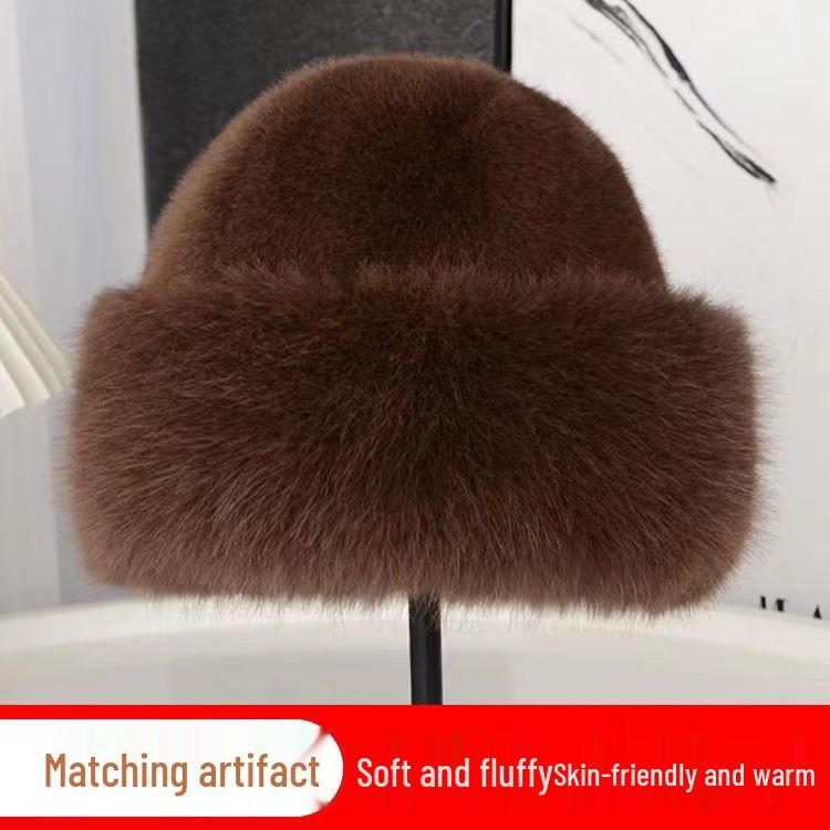 2025 Nordic Mink Mongolian Ear Protection Hat: Warm, Fashionable, and Trendy for Travel