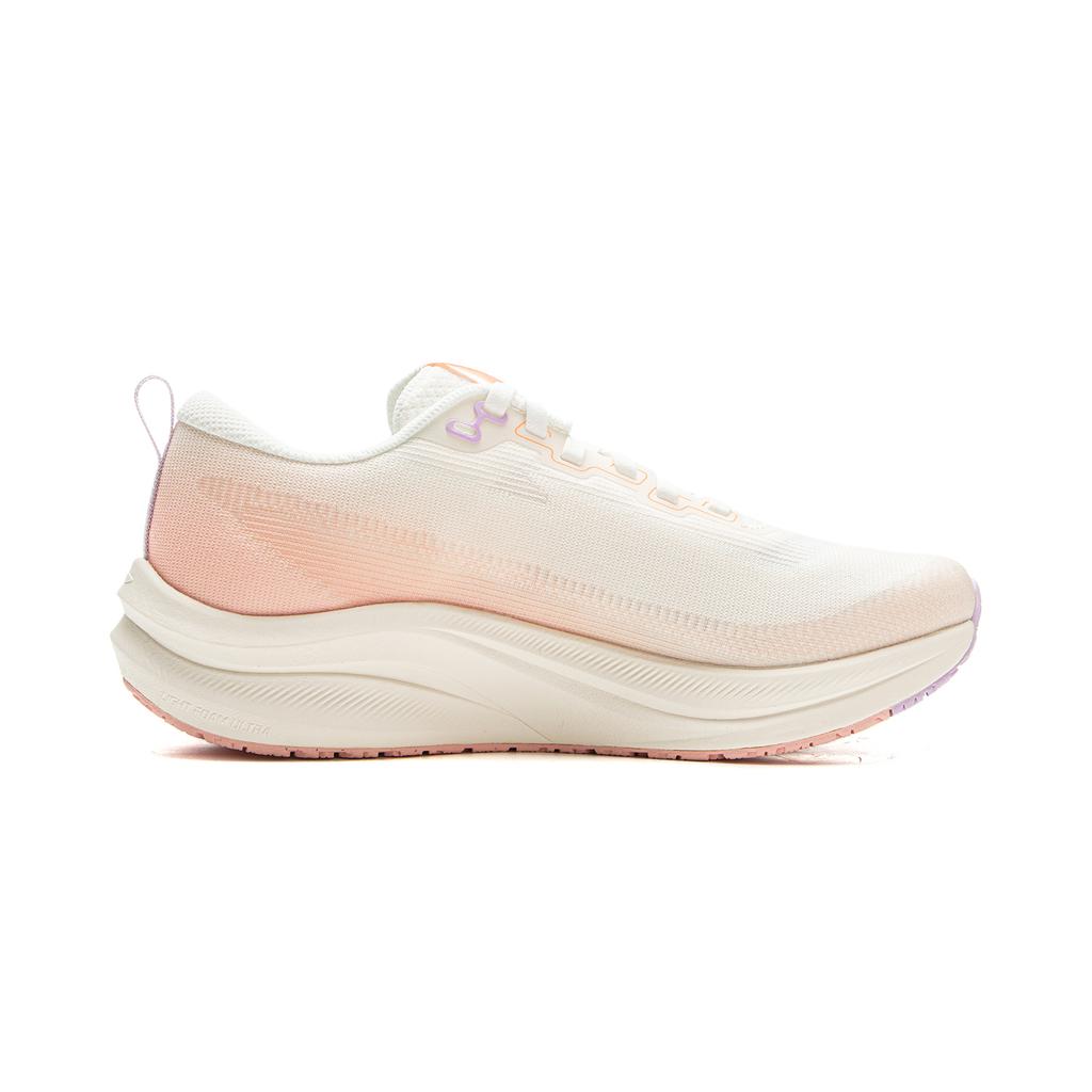 Li Ning Red Rabbit 8 Test Exam Cushioning Speed Marathon Training Professional Running Shoes Women Running Shoes Off-White Frosted-Pink ARPV004-19