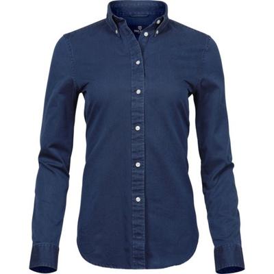 Womens/Ladies Long Sleeve Casual Twill Shirt