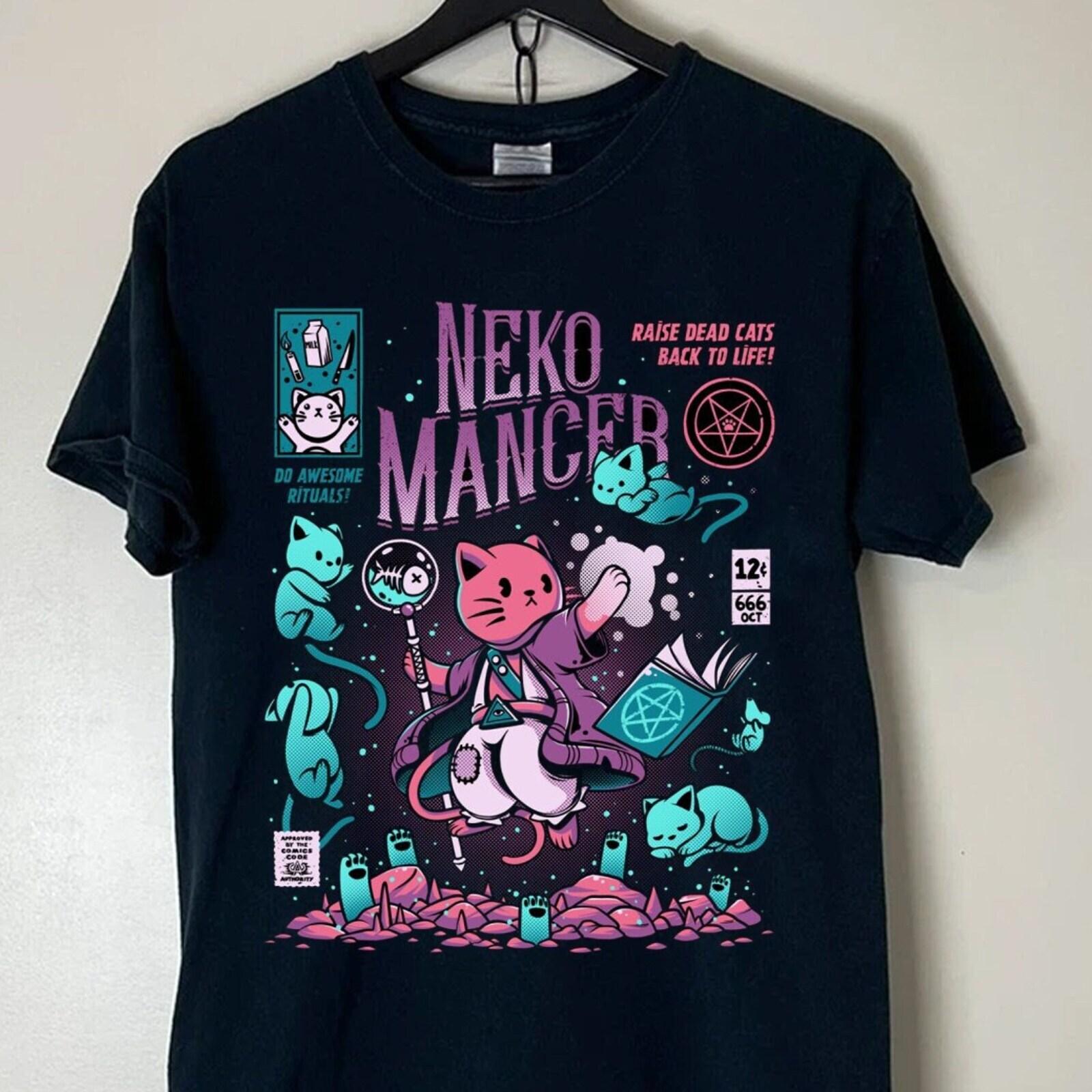 Cute T shirt Neko Mancer Unisex T-Shirt S