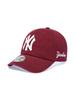 Emelbi Signature Unstructured Ball Cap Ny (Wine)