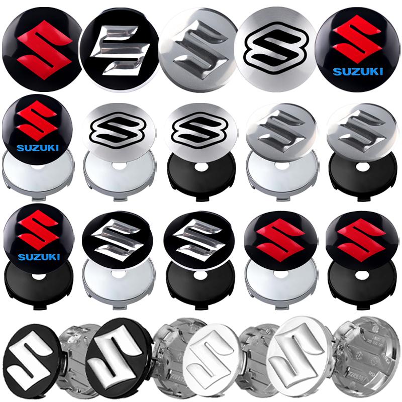 4pcs 54/56/58/60mm Car Wheel Center Hub Caps Auto Accessories For Suzuki Swift SX4 Ignis Baleno Vitara Grand Vitara Alto Spacia