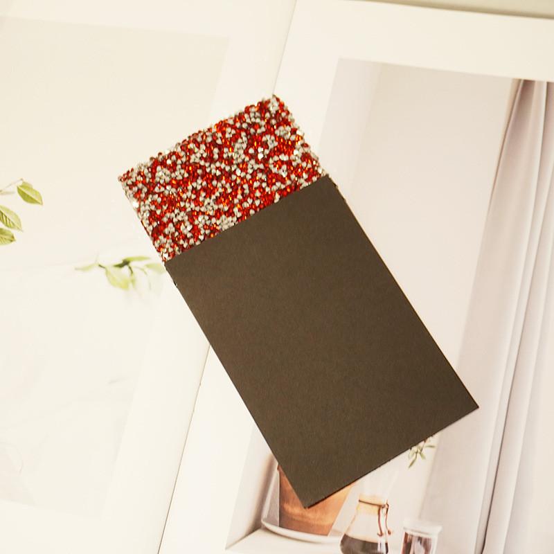 Taschentuch im Retro-Stil mit feinem Glitzer-Design für formelle Hochzeitsanlässe