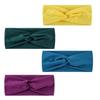 Trendy Unisex Solid Color Elastic Headband - Casual & Comfortable Hair Accessory
