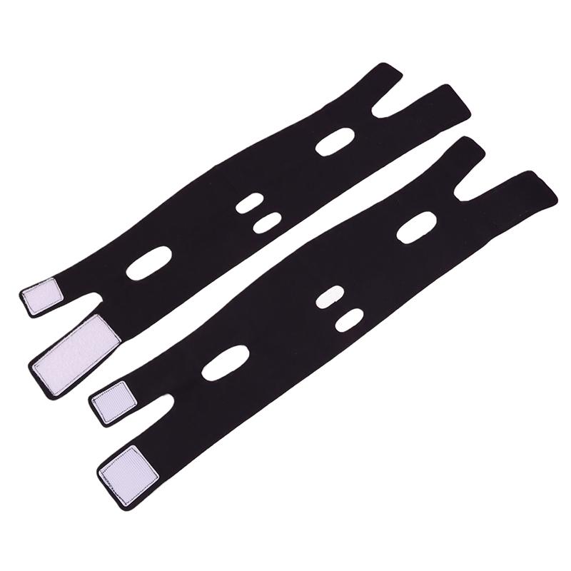 Vendaje adelgazante para mentón y mejillas para damas y hombres, moldeador en forma de V, mascarilla de estiramiento facial, banda antiarrugas, mascarilla para dormir, belleza