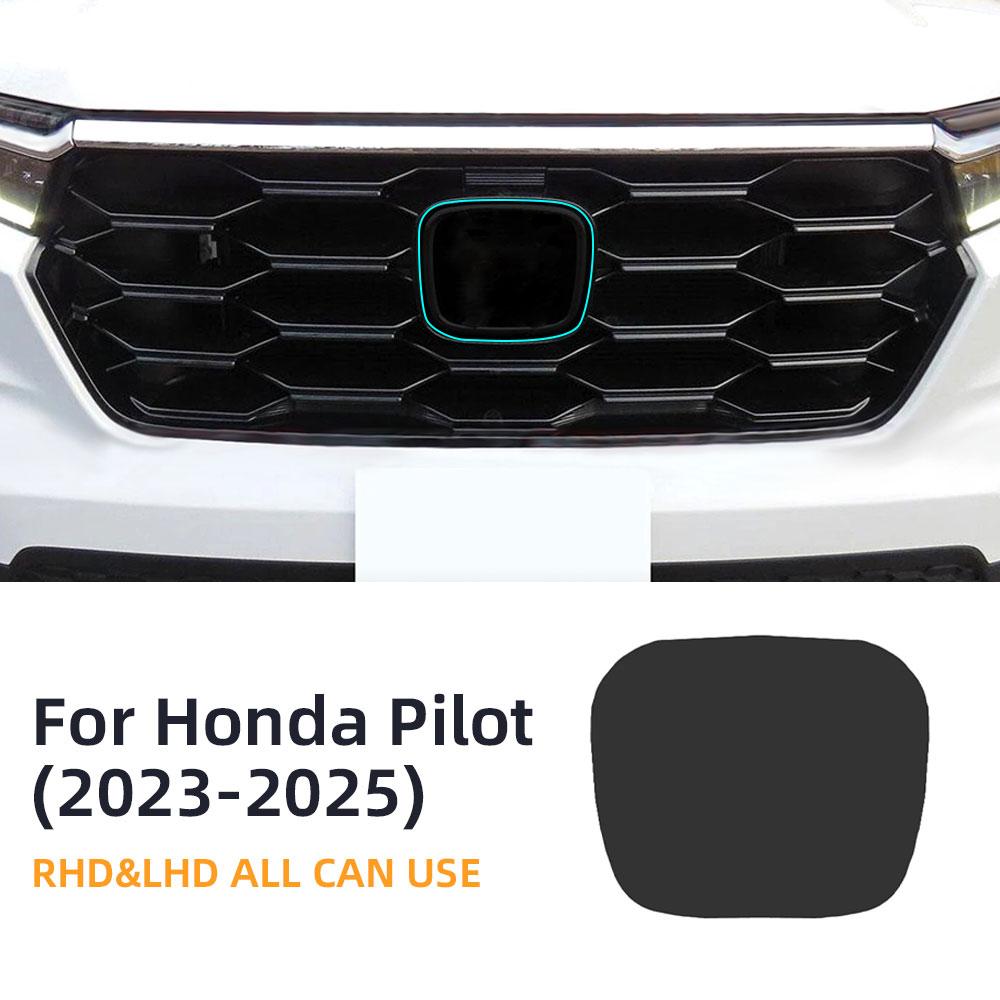 

Для Honda Pilot 2024 2025 Автомобільний передній напис Вирізаний темний тонований tpu PPF Захисна плівка Антиподряпини Зовнішні аксесуари smoked film