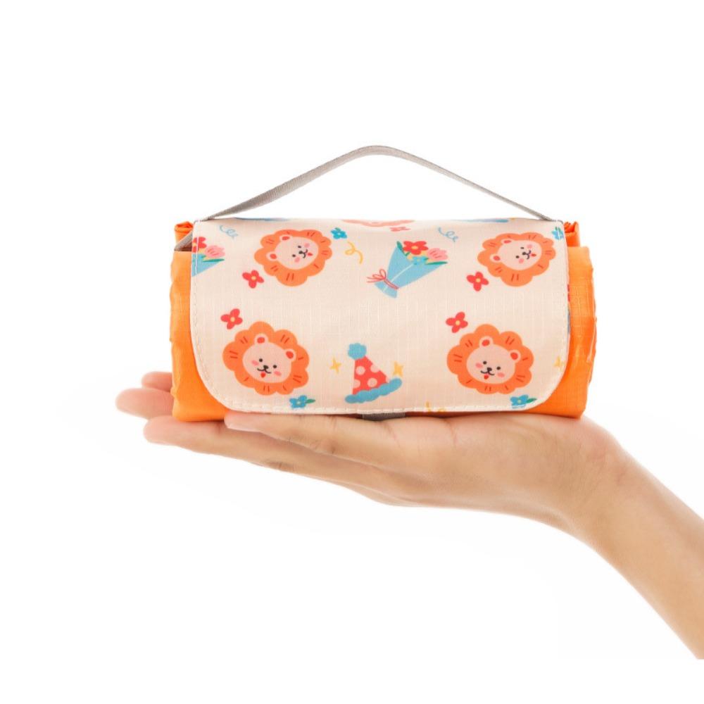 

Pocket Size Outdoor Picnic Mat Moisture-Proof Camping Ground Cloth Camping Trip style G