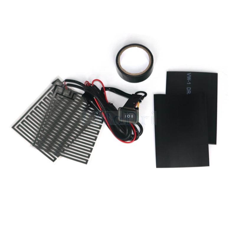 LMoDri Free Shipping New Universal Motorcycle E-bike Heated Hand Grips Handle Heater Warmer Kit for Harley Suzuki Yamaha
