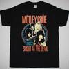 Motley Crue Shout At The Devil Black T-Shirt Glam Tee