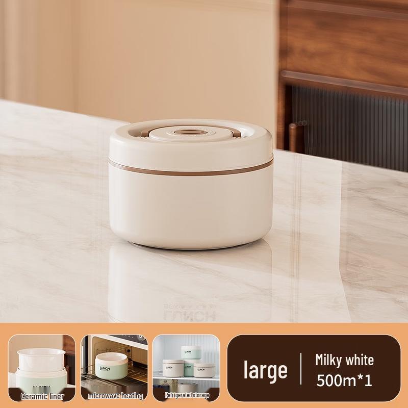 Ceramic Microwave-Safe Bento Box