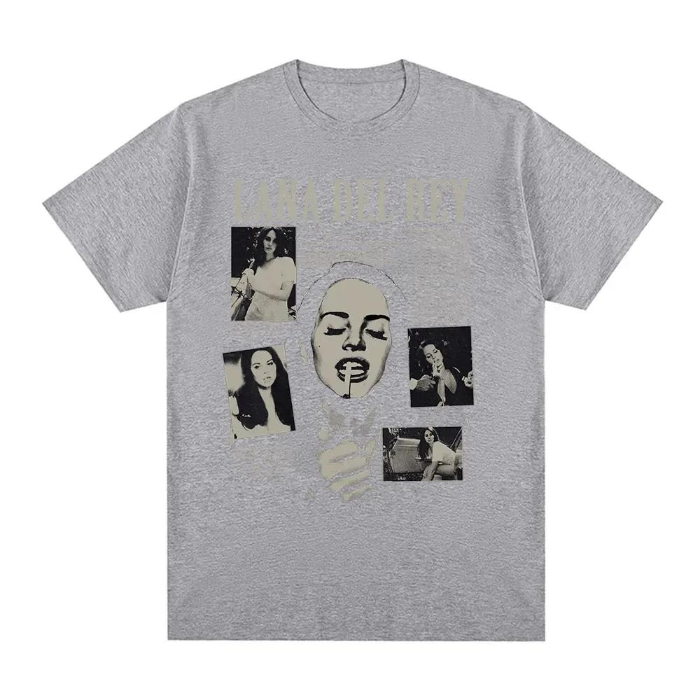 Singer Lana Del Rey T Shirt Ultraviolence Music Album Tshirt Unisex Wounisex Hip Hop Vintage Short Sleeve T Shirts Gothic Streetwear
