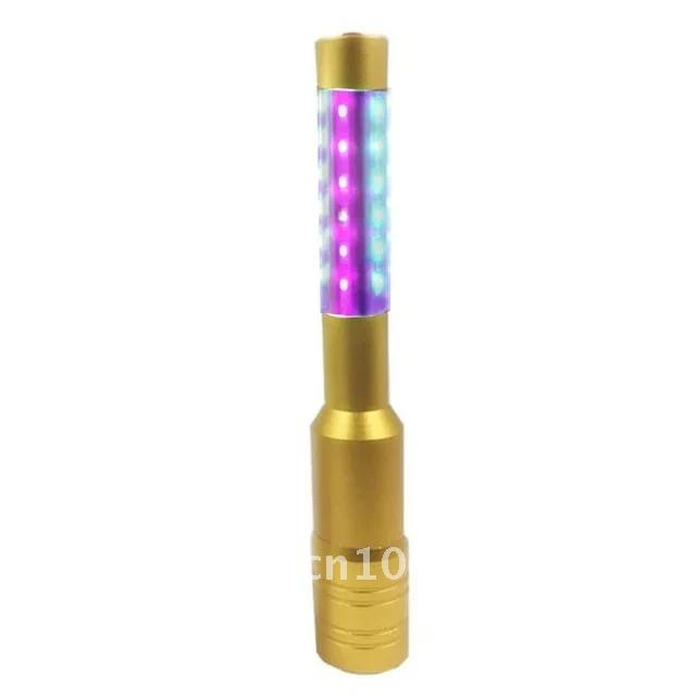 Aluminum Alloy Flash Stick Rechargeable LED Flash Stick Bar Wine Atmosphere Props KTV Luminous Wine Glow Stick
