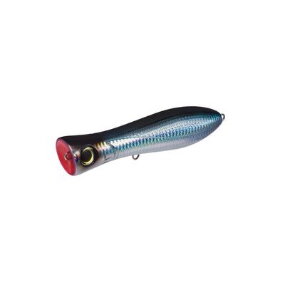 Lure Popper Bull Pop 150mm CHBL 70g Black YO-ZURI Weight R1154-CHBL-Holo