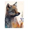 Watercolor Baby Animals Cute Warmth Prints Poster Canvas Painting Modern Wall Art Pictures Living Room Bedroom Home Decoration