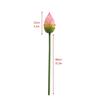 Romantic Artificial Lotus Handmade Fake Lotus Branch Simulation Lotus Leaf  Balcony