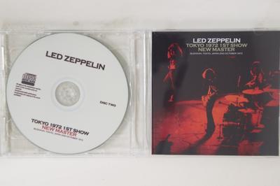 CD LED ZEPPELIN - Tokyo 1972 1st Show New Master NONE NOT ON LABEL Unknown Rock Used