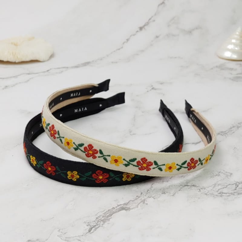 

MAIA Садовый Цветочный Ободок A - Выберите 2 IVORY