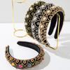 Verstellbares Stirnband Mode Samt Strapazierfähiges Stirnband Retro-Stil Haarschmuck