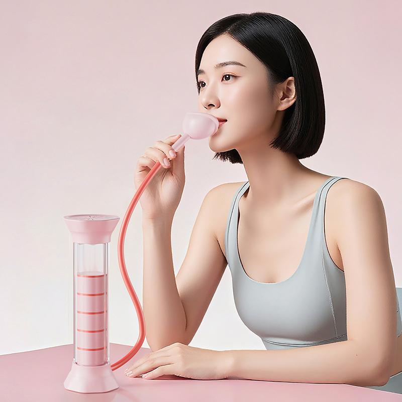 Adjustable Diaphragm Breathing Dumbbell Trainer With Counter Abdominal Muscle Trainer Deep Breathing Exercise Lung Capacity