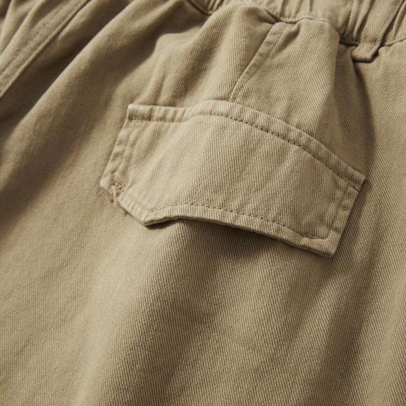 Work Shorts Men's Summer Shorts Men's Loose Casual Five Quarter Pants