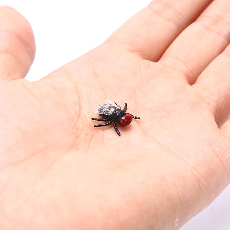 10Pcs/Lot Lifelike Model Simulation Fake Cock Bug Roaches Toy Prank Trick Toys