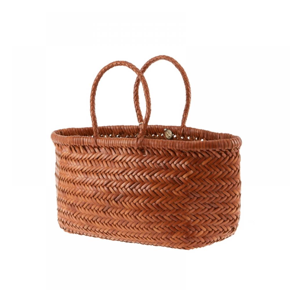 Dragon Diffusion Small Tote Bag Tan Bamboo Triple Jump 8811