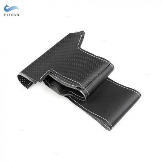 Hand-stitched Splice Leather Steering Wheel Cover For Toyota Prius 20 XW20 04-09