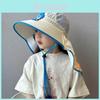 Summer Kids Sun Hat With Large Brim And Breathable Uv Protection For Beach And Outdoor Activities