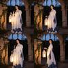 Dunkelbraut Cosplay Kostüm Mit Chiffonstoff Für Halloween Theater Bühnenperformance Damen