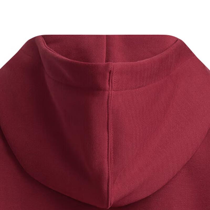 Under Armour Casual Sports Series Fashion Simple Loose Hooded Sweatshirt Women sweatshirt Flame-Red 6006010-625