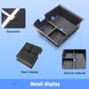 For BYD Atto 3 Yuan Plus   Car Center Console Btorage Box Armrest Box Storage Tray Atto3 Accessories