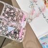 Pink Floral Chain Phone Case for iPhone 17 Pro Max - Compatible with 16 Pro and 15 Pro
