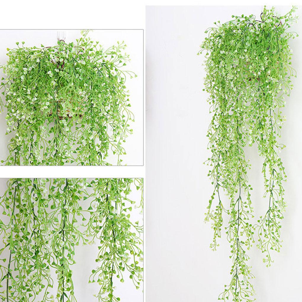 Flores Artificiales Colgantes de Pared Planta Decoración Falsa Regalos de Inauguración de Casa
