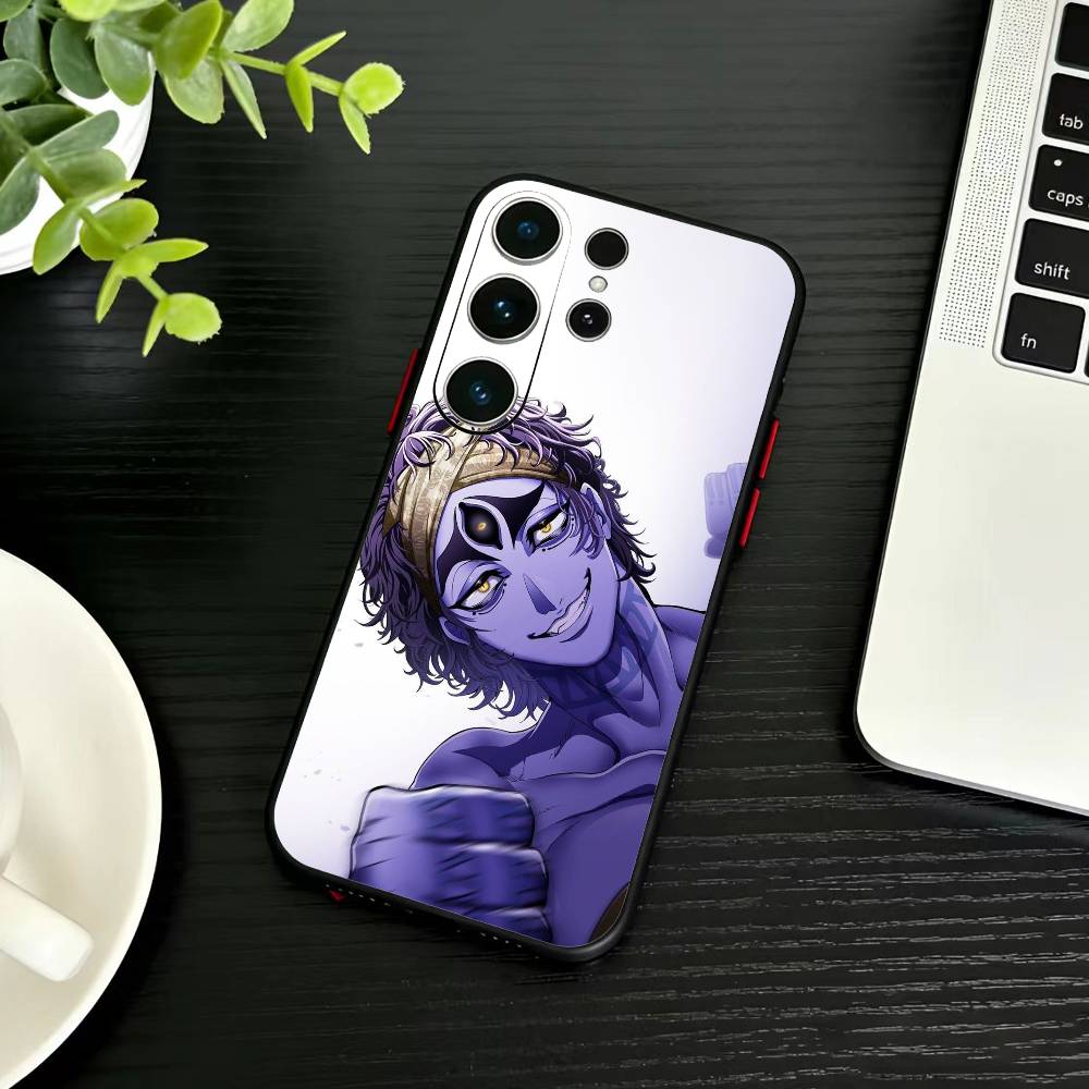 E-Record of Ragnarok Anime Phone Case For Samsung S26,S25,S24,S23,S22,S21,S20,Ultra,Plus,FE Black Soft Cover