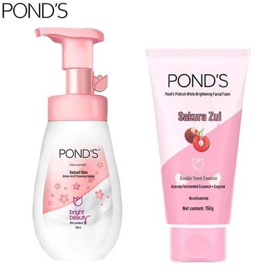 Set Schiuma Detergente Radiosa e Lozione Rosa Ciliegia
