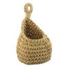 Breathable Hanging Basket with Natural Jute and Cotton Rope for Vegetables Fruits Storage In Kitchen or Workshop