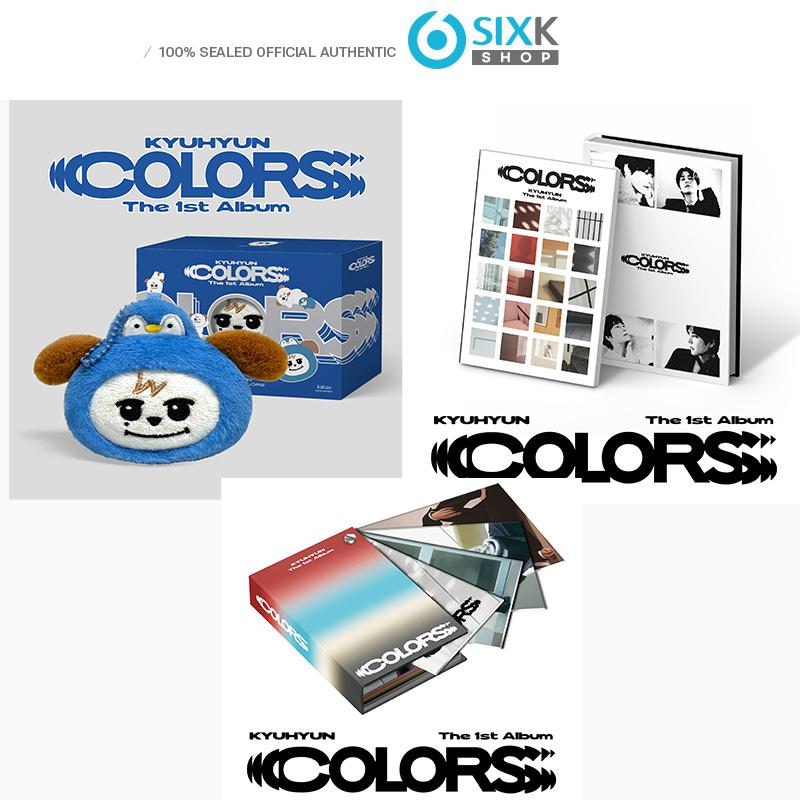 

KYUHYUN - 1-Й ПОЛНЫЙ АЛЬБОМ [COLORS] Фотокнига + Цветовая палитра + версия KYUMAE. (НЕМО) УСТАНОВЛЕН