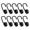 Metal Hooks for Elastic Straps - 10 Pack, Sleek Design