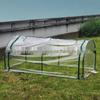 Complete Greenhouse Cover Set - Green Mesh & Transparent PVC