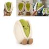 Cuscino Peluche Morbido a Forma di Pistacchio Giocattolo Per Bambini Regalo Decorazione per la Casa e Stanza dei Bambini