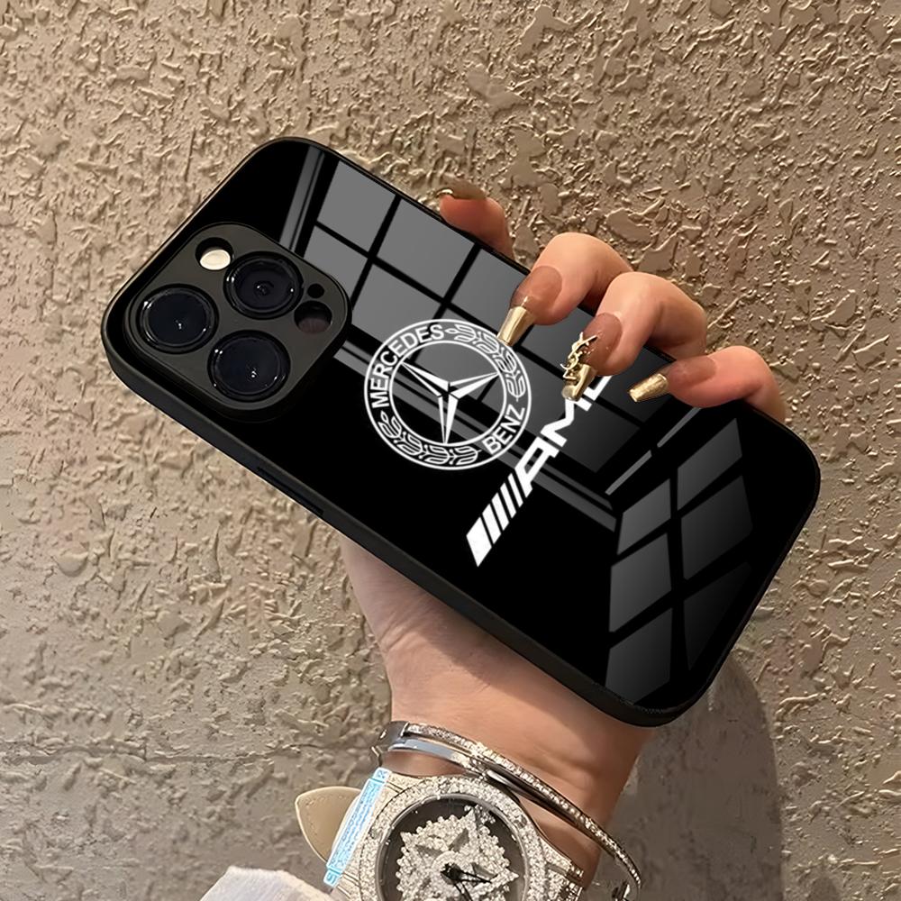 GLC GLB rastar – šaunus telefono dėklas, skirtas „iPhone 15 Pro Max 14 Pro 12 11 13 Mini X XR XS 16 Plus SE Glass M-Mercedes-B-Benz-A-AMGS“ nugarėlei