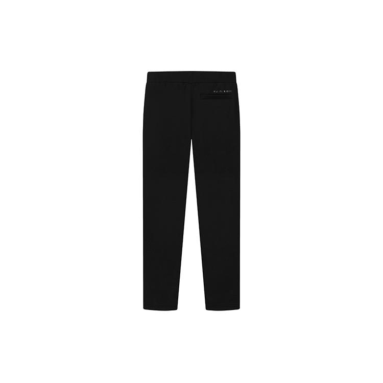 New FILA Knitted Sweatpants Men's Jet Black F61M148698F-BK