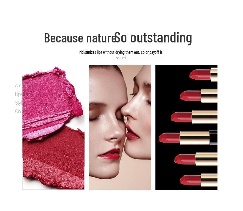 Daisy Man Charm Luminous Lipstick - Moisturizing & Nourishing Press-Type Tube