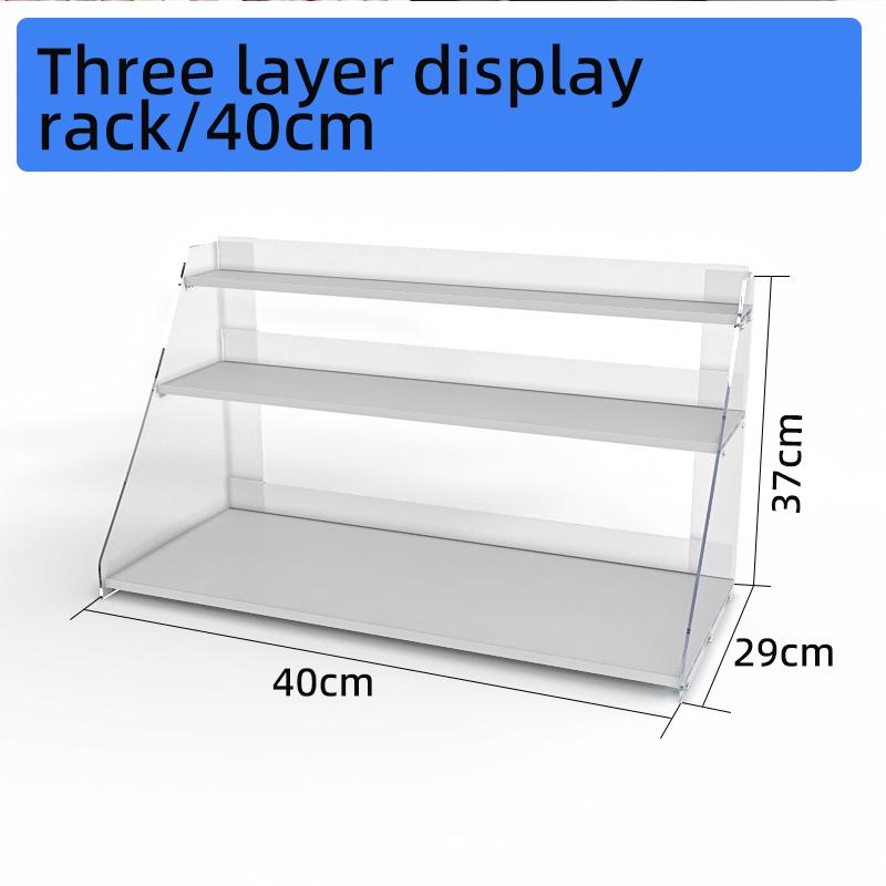 Scaffale per registratore di cassa Legno Alluminio Lega Display per cosmetici per banconi cassa supermercato Scaffali espositivi per vendita al dettaglio