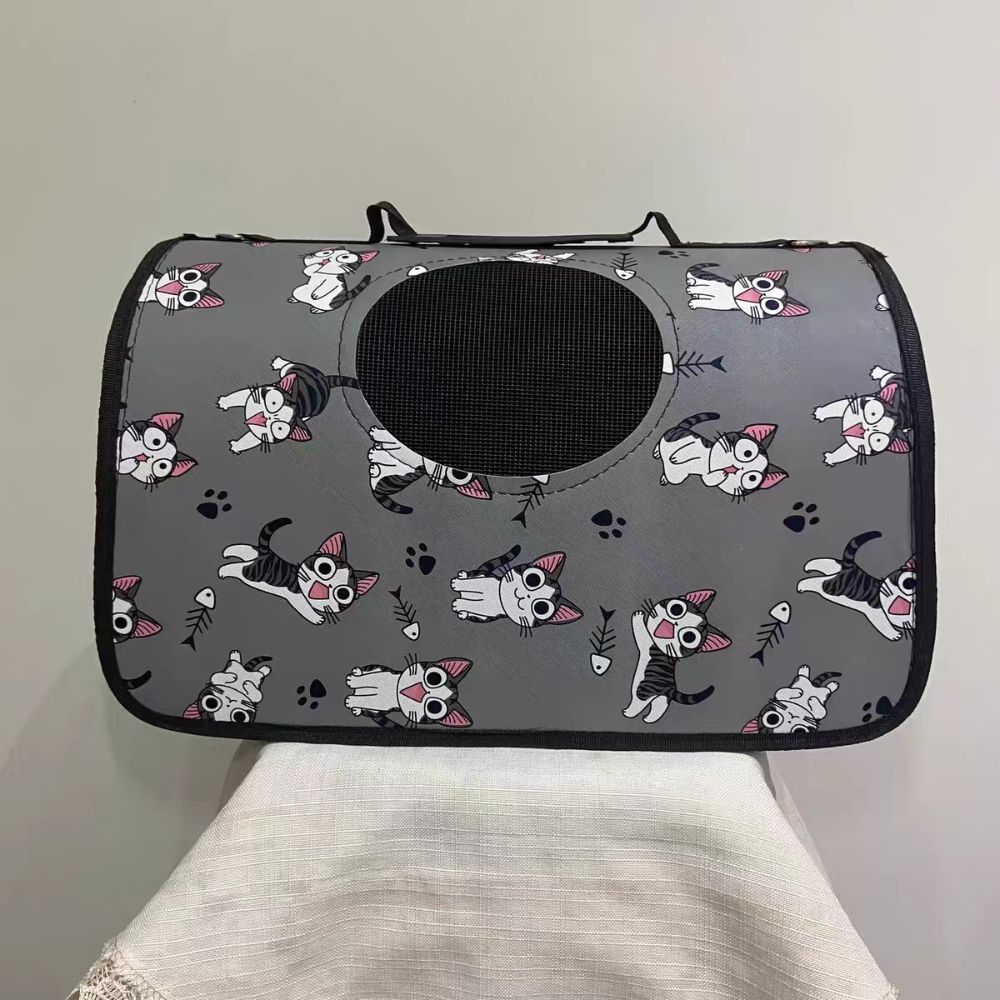 Breathable Pet Outing Bag Multi Functional Foldable Cat Bag Portable Pet Carrying Bag  Small Dogs